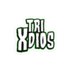 TriXdios Stacked - Die-Cut Sticker