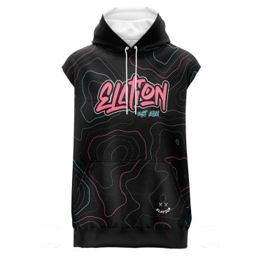 Elation Topographic - Pro Sleeveless Hoodie