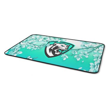 White Leopard Sakura - Mouse Mat