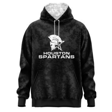 Alternative view of Houston Spartans - Pro Fleece Hoodie