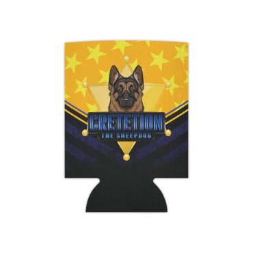 Cretetion The Sheepdog β Coozie Can Cooler
