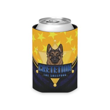 Alternative view of Cretetion The Sheepdog β Coozie Can Cooler