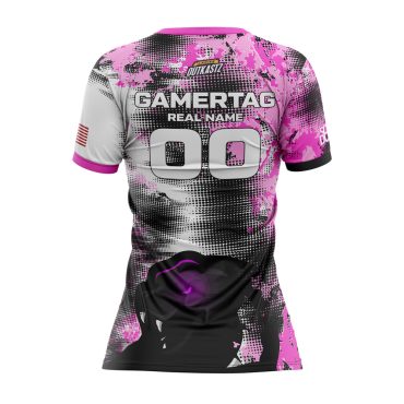 Alternative view of Sin City Outkastz - Women's Core V-Neck Jersey