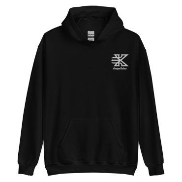 Alternative view of Kraken Conquer The Seas - Embroidered Pullover Hoodie