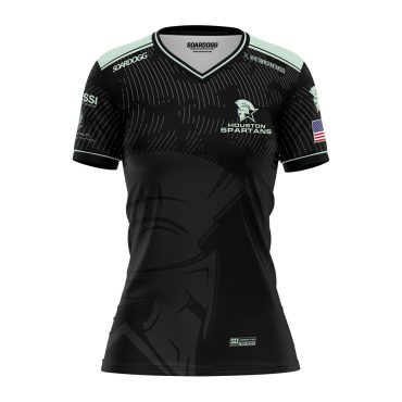 Houston Spartans 2025 Champs - Women's Core V-Neck Jersey