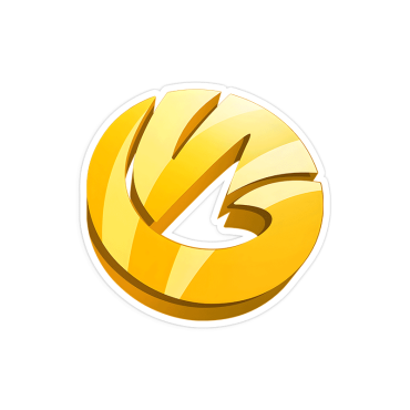 Golden HQs - Die-Cut Stickers