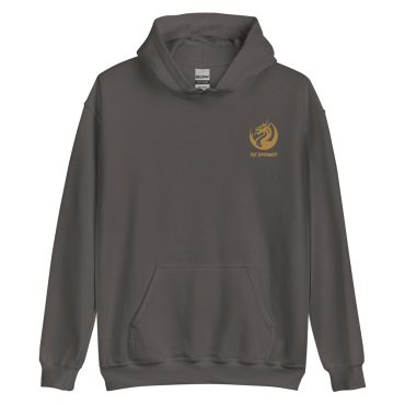 Alternative view of 14K Resonance - Embroidered Pullover Hoodie