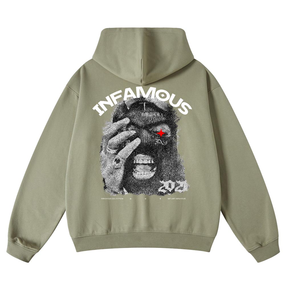 Infamous - Loopd Heavyweight Hoodie - Image 4