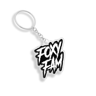 Alternative view of Blackfox  - Acrylic Keychain