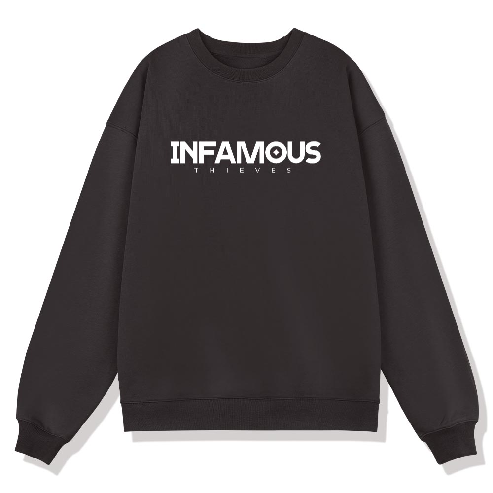 Infamous Thieves - Heavyweight Oversized Sweatshirt - Image 3
