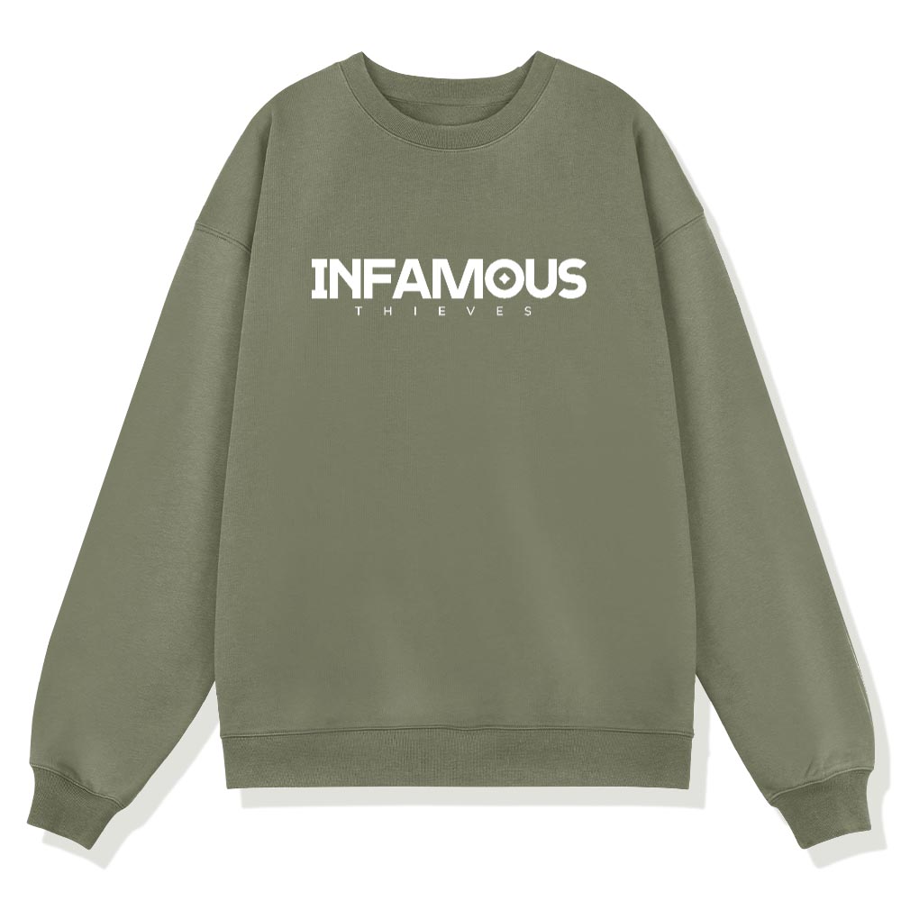 Infamous Thieves - Heavyweight Oversized Sweatshirt - Image 4