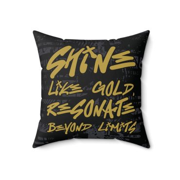 Alternative view of 14K Resonance - Throw Pillow