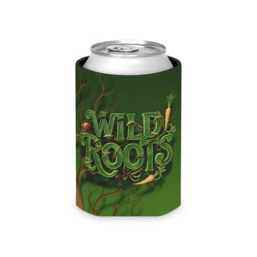 Alternative view of Wild Roots - Coozie Can Cooler
