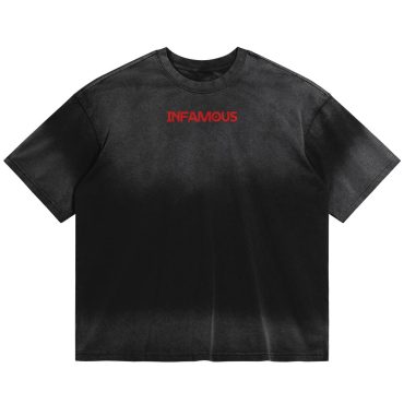 Infamous Outlaws - Boxy Tie-Dyed Tee