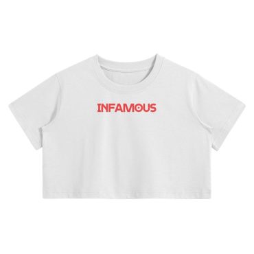 Infamous Outlaws - Womens Crop Tee