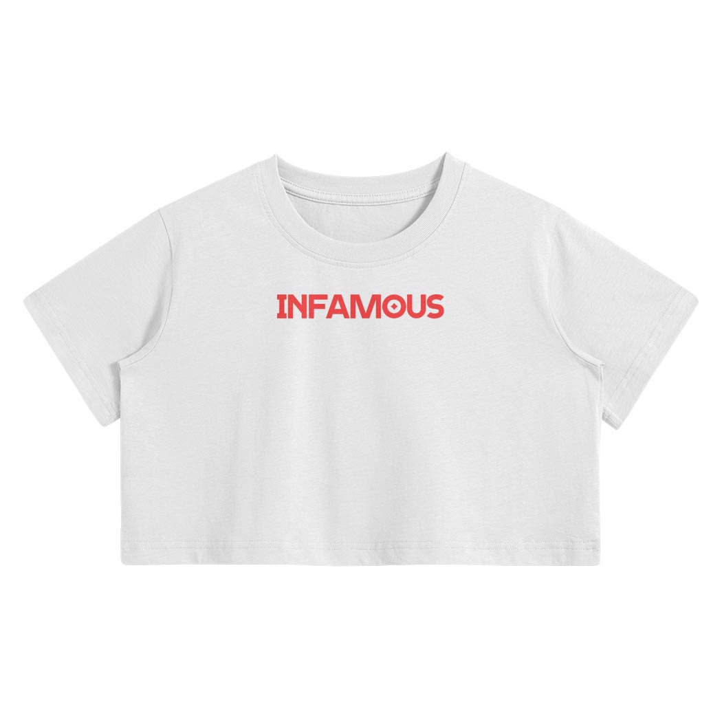Infamous Outlaws - Womens Crop Tee