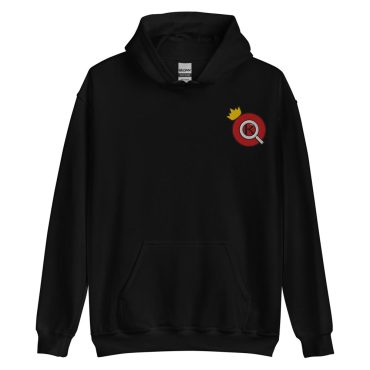 TheQuizKing - Embroidered Pullover Hoodie