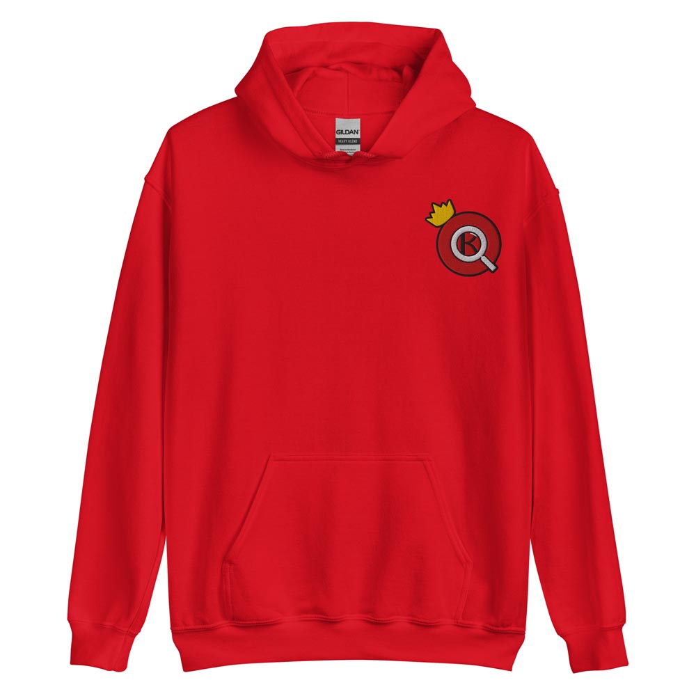 TheQuizKing - Embroidered Pullover Hoodie - Image 2
