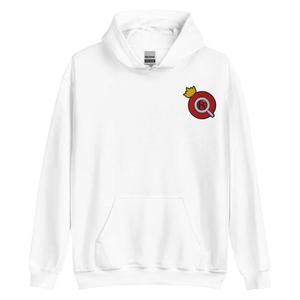 TheQuizKing - Embroidered Pullover Hoodie - Image 3