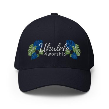 Alternative view of Ukulele 4 Worship - Flexfit Hat