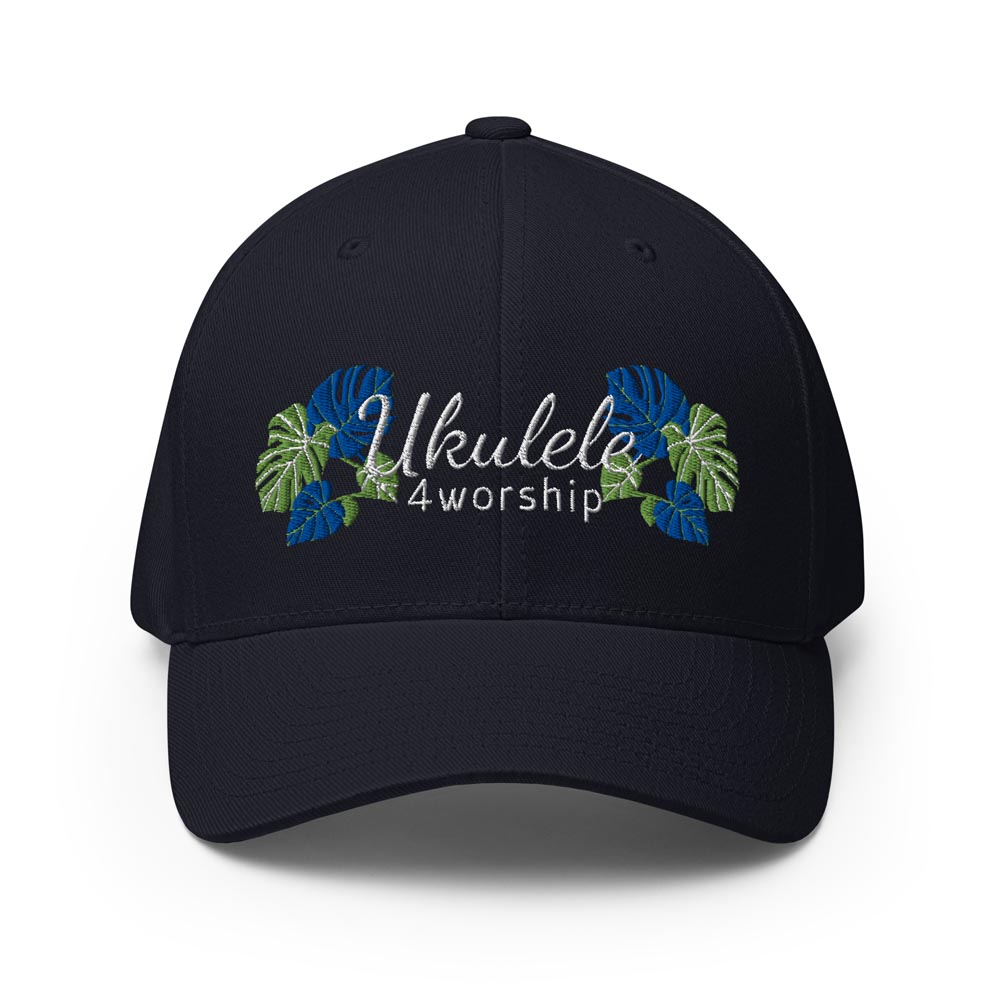 Ukulele 4 Worship - Flexfit Hat - Image 2
