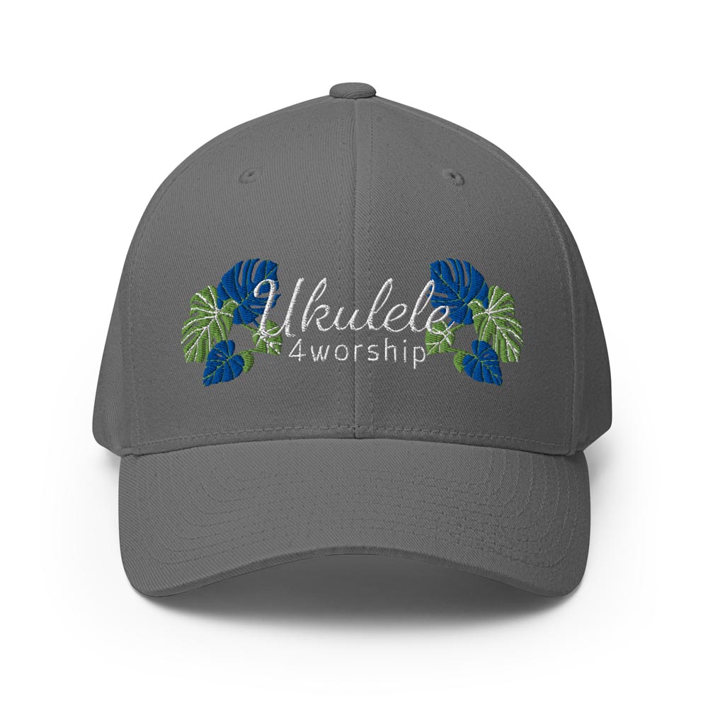 Ukulele 4 Worship - Flexfit Hat - Image 3