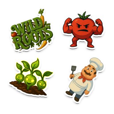 Wild Roots  - Fridge Magnets