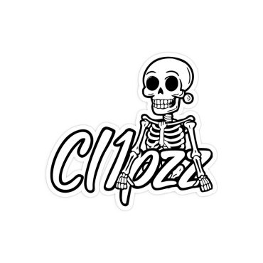 Cl1pzz - Die-Cut Stickers