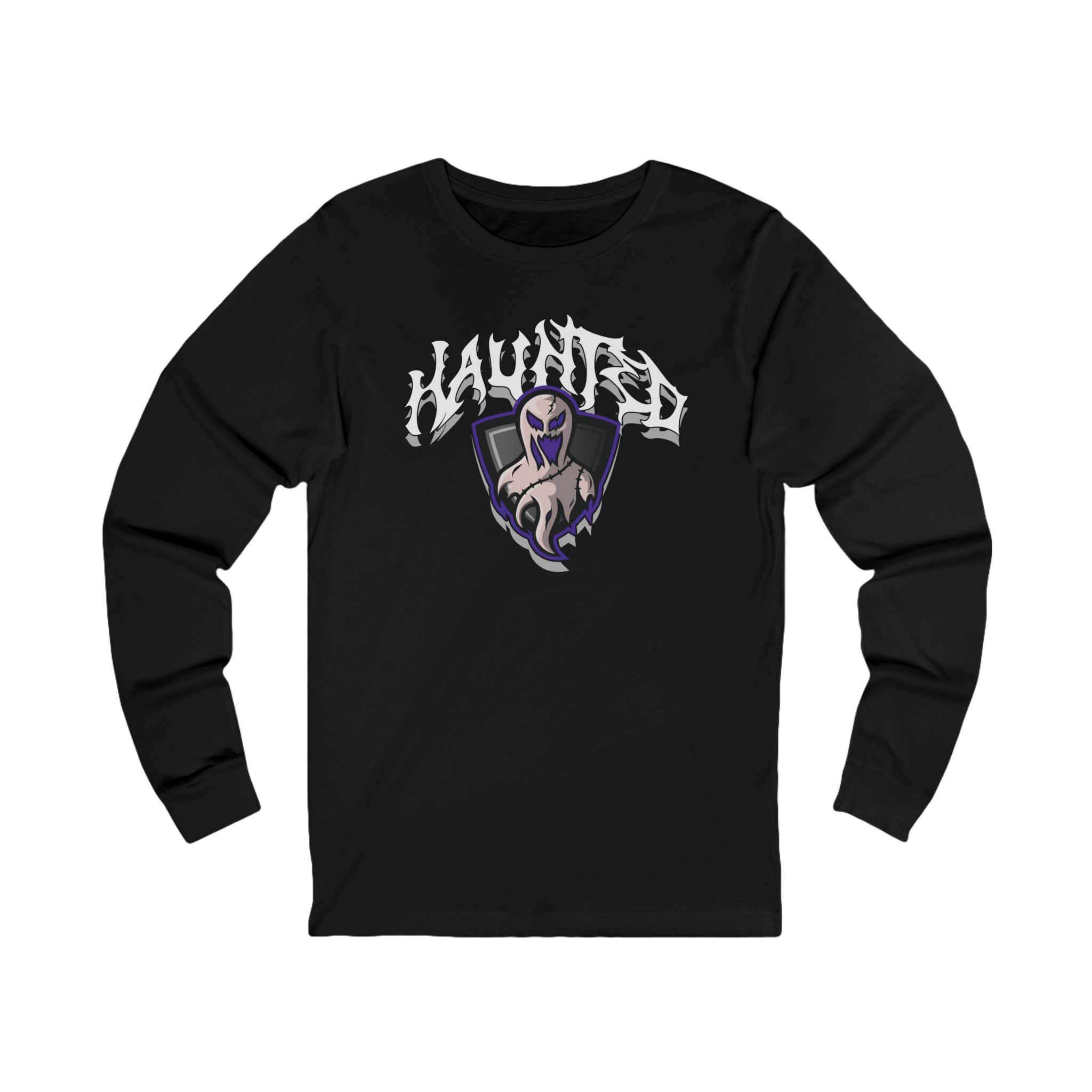 Haunted - Long Sleeve Tee - Image 2