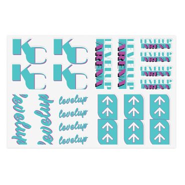 LEVELUP MV - Sticker Sheets