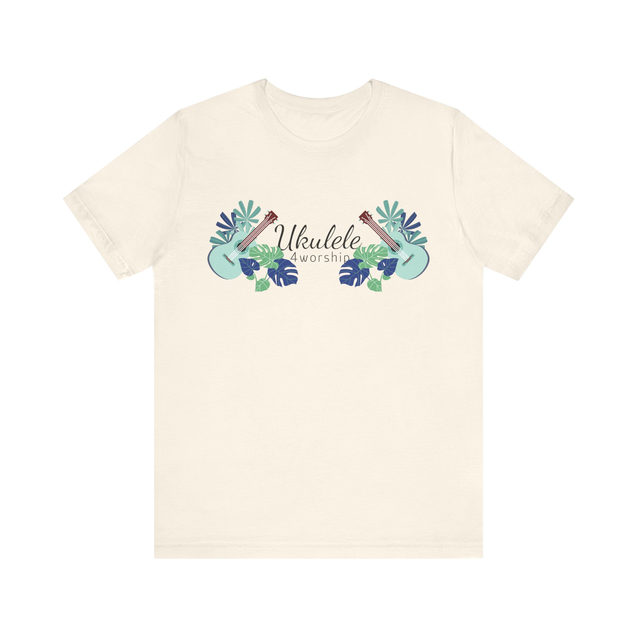 Ukulele 4 Worship - Men's/Unisex Tee - Image 3