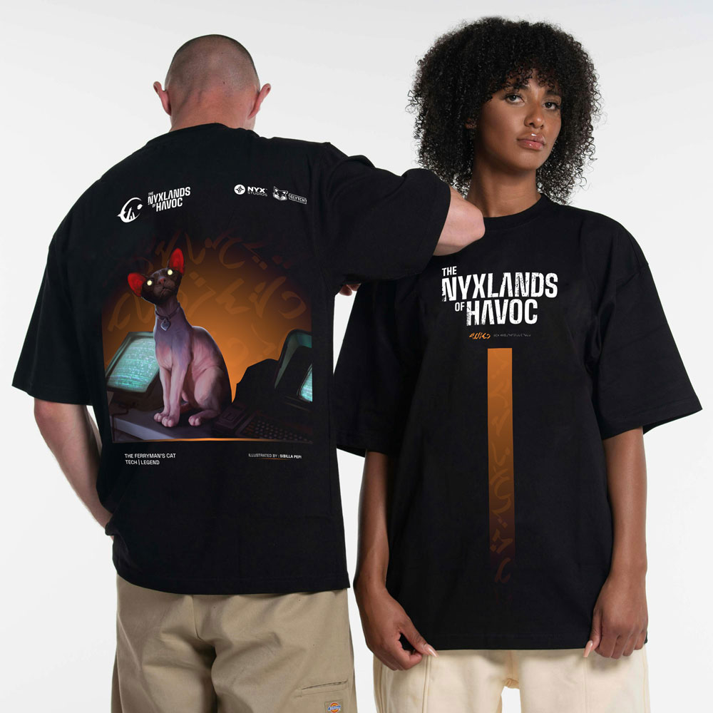 The Nyxlands Of Havoc: The Ferryman's Cat - Tee - Image 3