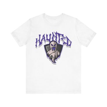Alternative view of Haunted - Men's/Unisex Tee