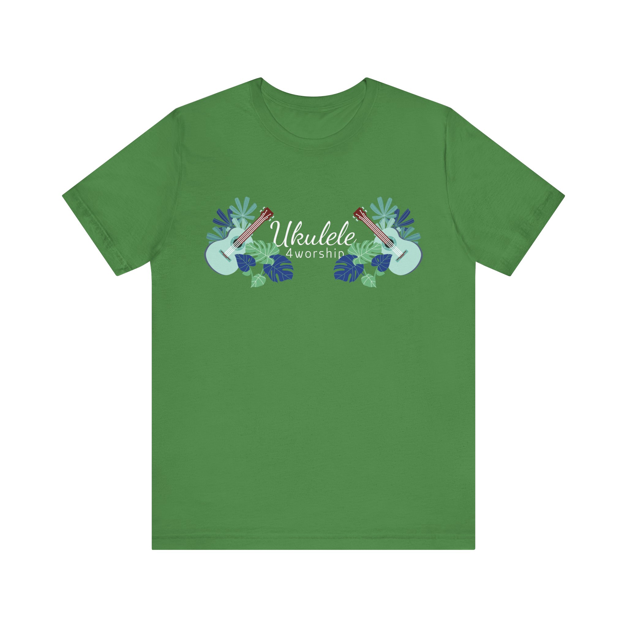 Ukulele 4 Worship - Men's/Unisex Tee - Image 4