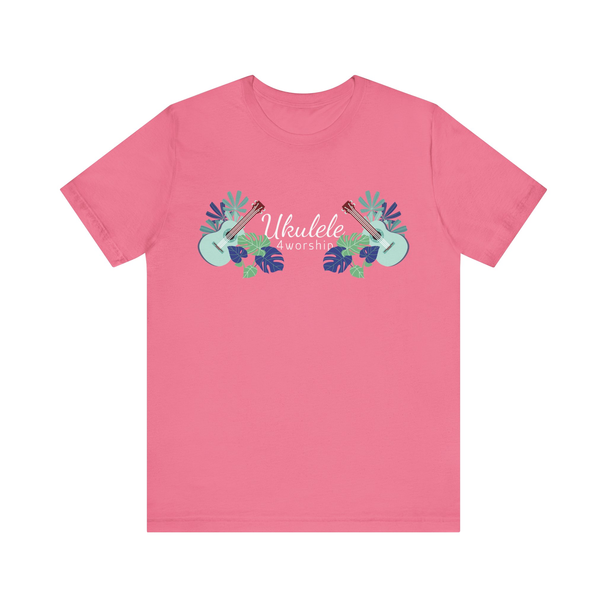 Ukulele 4 Worship - Men's/Unisex Tee - Image 8