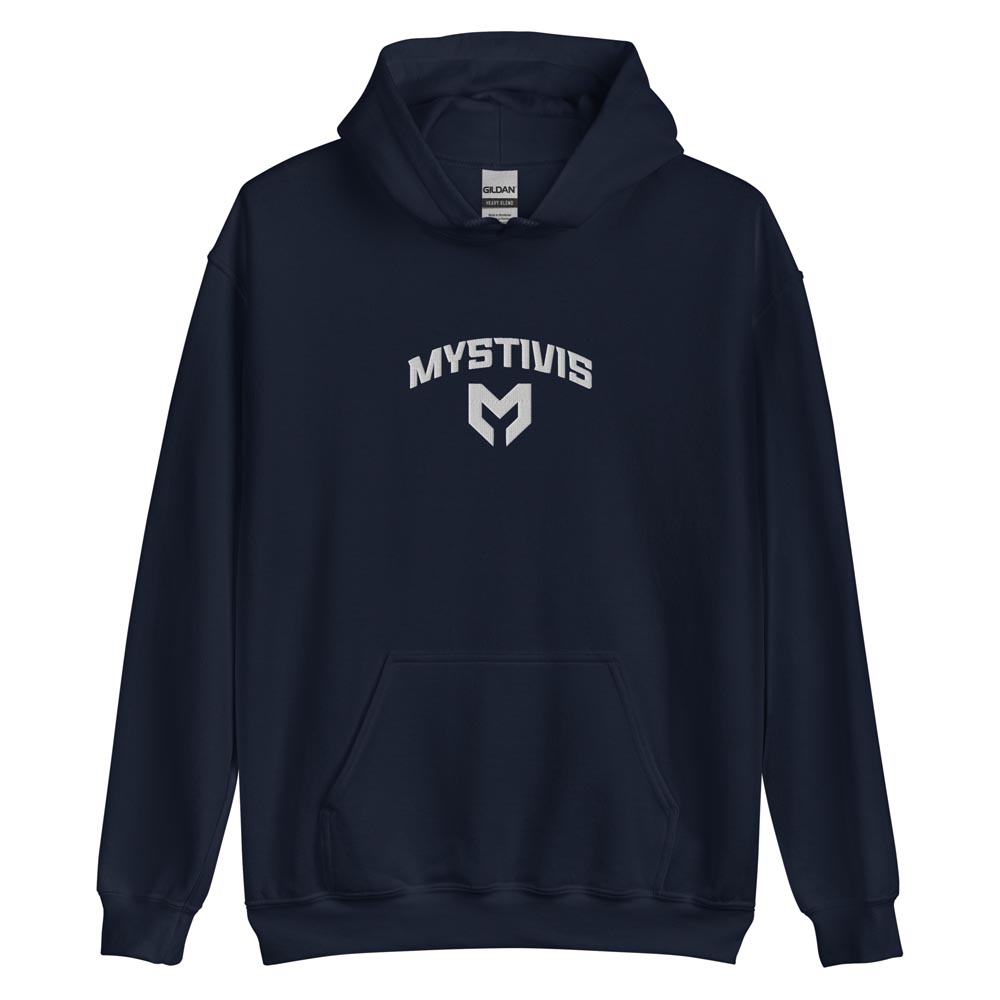 MYSTIVIS - Embroidered Pullover Hoodie