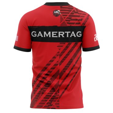 Alternative view of UrNm Gaming Red - Core Series Jersey