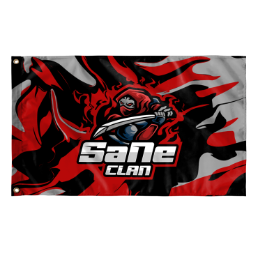 SaNe Clan - Wall Flag