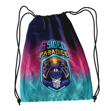 6 Sided Paradise  - Pro Drawstring Bag
