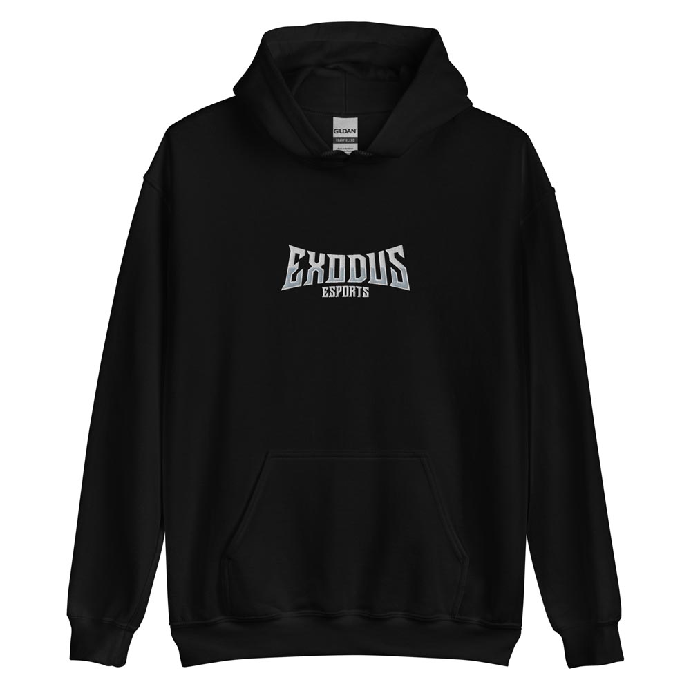 Exodus Esports - Embroidered Pullover Hoodie - Image 2