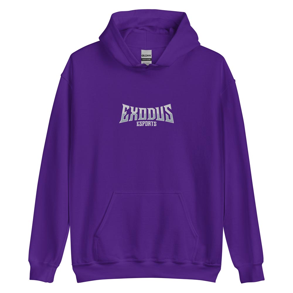 Exodus Esports - Embroidered Pullover Hoodie