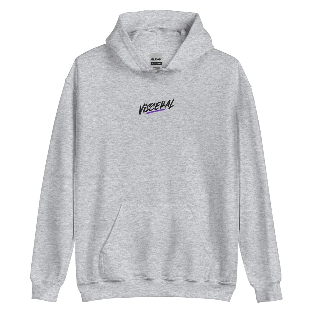 Visceral - Embroidered Pullover Hoodie - Image 4