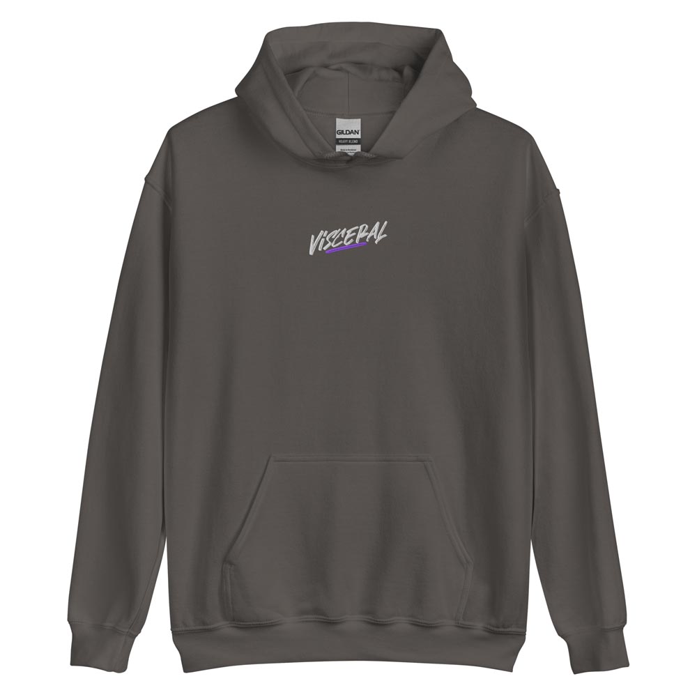 Visceral - Embroidered Pullover Hoodie - Image 3
