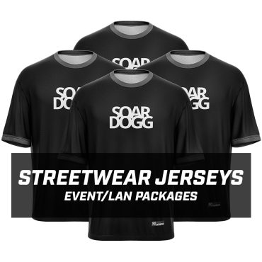 Drop Shoulder Streetwear Jerseys - Event/Lan Package