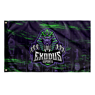 Exodus Esports - Wall Flag