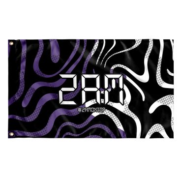 Alternative view of 2AM Esports - Wall Flag