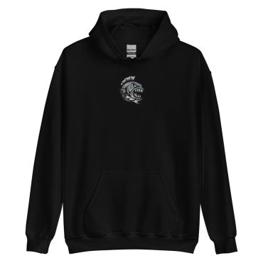 Carolina Piranhas - Embroidered Pullover Hoodie