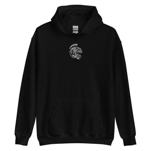 Carolina Piranhas - Embroidered Pullover Hoodie