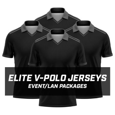 Elite Short Sleeve Polo Jerseys - Event/Lan Package