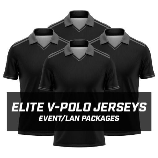Elite Short Sleeve Polo Jerseys - Event/Lan Package